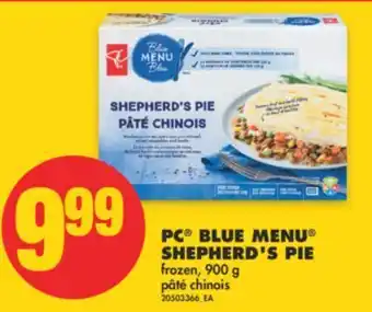 No Frills Pc® blue menu® shepherd's pie, 900 g offer