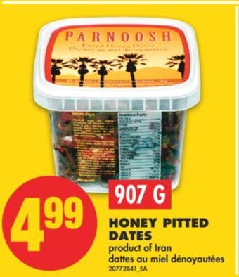 No Frills Honey pitted dates, 907 g offer