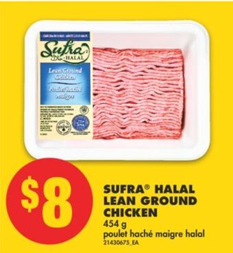 No Frills Sufra® halal lean ground chicken, 454 g offer