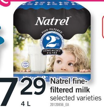 Fortinos Natrel fine-filtered milk, 4 l offer