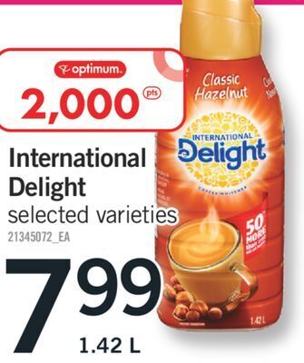 Fortinos International delight, 1.42 l offer