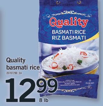 Fortinos Quality basmati rice, 8 lb offer