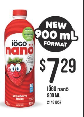 Fortinos Iögo nanö, 900 ml offer