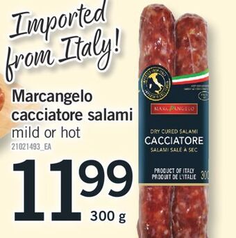 Fortinos Marcangelo cacciatore salami, 300 g offer