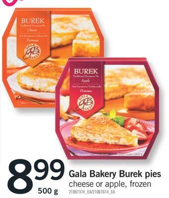 Fortinos Gala bakery burek pies, 500 g offer