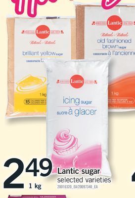 Fortinos Lantic sugar, 1 kg offer