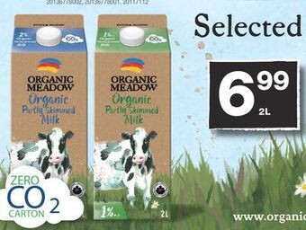 Fortinos Organic meadow milk, 2l offer