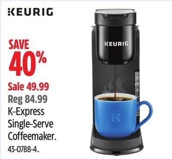 Canadian Tire Keurig k-express single-serve coffeemaker offer