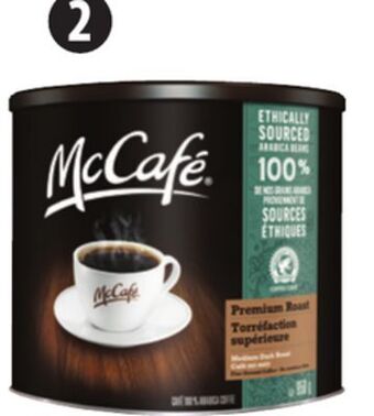 Canadian Tire Mccafe coffee tin offer