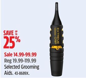 Canadian Tire Wahl selected grooming aids offer