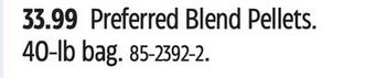 Canadian Tire Master chef preferred blend pellets offer