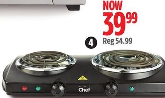 Canadian Tire Master chef 1500w double burner hot plate offer