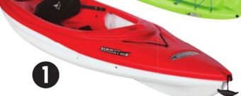 Canadian Tire Pelican summit 100x 10' sit-in kayak offer