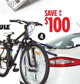 Canadian Tire Thule selected bike carriers offer