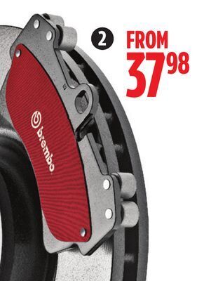 Canadian Tire Brembo ceramic brake pads offer