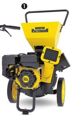 Canadian Tire Champion 224cc gas chipper shredder offer