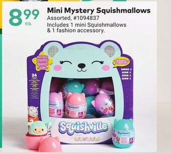 Giant Tiger Mini mystery squishmallows offer