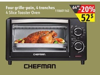 Sushi Shop Chefman® 4 slice toaster oven offer