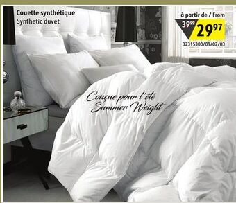 Sushi Shop Synthetic duvet offer