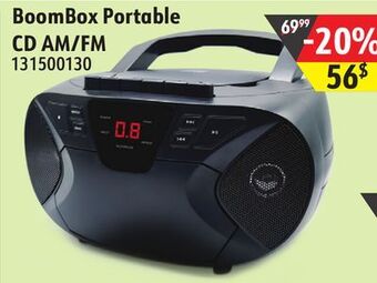 Sushi Shop Boombox portable cd am/fm offer