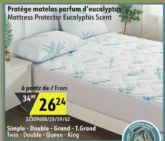 Sushi Shop Mattress protector eucalyptus scent offer