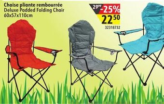 Sushi Shop Deluxe padded folding chair offer