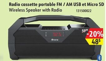 Sushi Shop Wireless speaker with radio offer