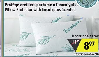 Sushi Shop Pillow protector with eucalyptus scented offer