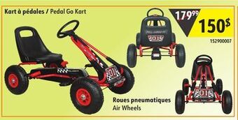 Sushi Shop Pedal go kart air wheels offer