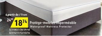 Sushi Shop Waterproof mattress protector offer