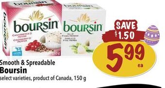 Farm Boy Smooth & spreadable boursin offer
