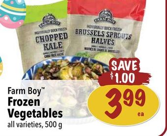 Farm Boy Farm boy™ frozen vegetables offer