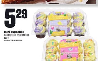 Zehrs Markets Mini cupcakes, 12's offer