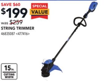 RONA Kobalt string trimmer offer