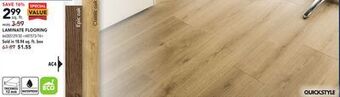 RONA Quickstyle laminate flooring offer