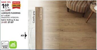 RONA Mono serra laminate flooring, 6.1 x 47.24 offer