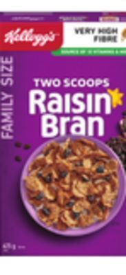 Giant Tiger Kellogg's cereal offer