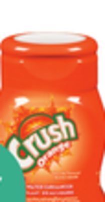 Giant Tiger Crush water enhancer offer