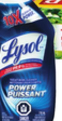 Giant Tiger Lysol toilet bowl cleaner offer