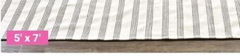 Giant Tiger Area rug offer