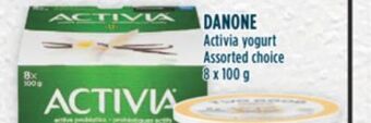 Marché Adonis Danone activia yogurt offer