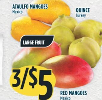 Marché Adonis Ataulfo mangoes offer