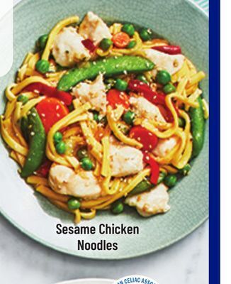 M & M Food Market Sesame chicken noodles offer
