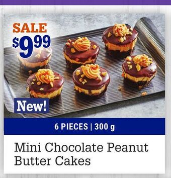 M & M Food Market Mini chocolate peanut butter cakes offer
