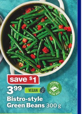 M & M Food Market Bistro-style green beans offer