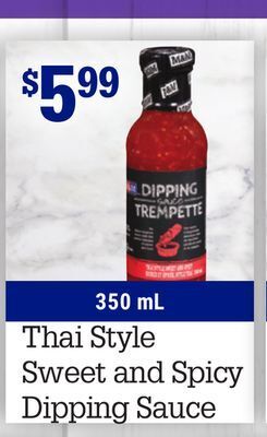 M & M Food Market Thai style sweet and spicy dipping sauce offer