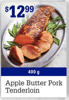 M & M Food Market Apple butter pork tenderloin offer