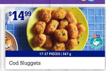 M & M Food Market Cod nuggets offer