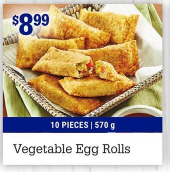 M & M Food Market Vegetable egg rolls offer