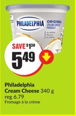 Chalo FreshCo Philadelphia cream cheese 340 g offer